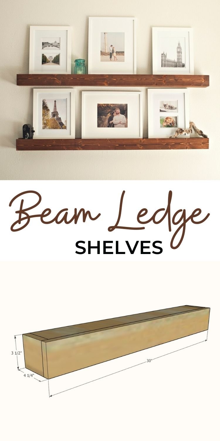 Diy Floating Beam Shelf The Best Picture Of Beam